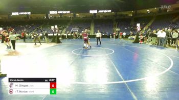 185 lbs Consolation - Maa-nsi Dingue, Lowell vs Teagan Norton, Wakefield