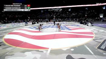 Champ. Round 1 - Summer Guthmiller, Sioux Valley vs Chloe Fire Thunder, Lakota Tech