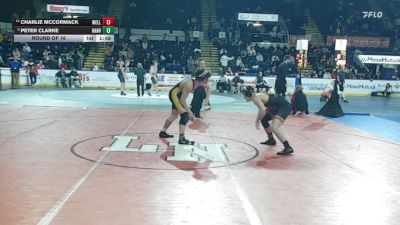 190 lbs Round Of 16 - Charlie McCormack, Wellesley vs Peter Clarke, Hanover