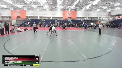 197 lbs 1st Place Match - Aris Dashiell, Wesleyan (CT) vs Anthony Cascen, Oswego State