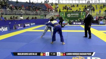 Leandro Rodrigues Machado Pereir vs Marllon Kayke Alves Da Luz 2025 Brasileiro Jiu-Jitsu IBJJF