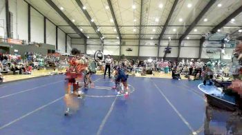 136 lbs Rr Rnd 1 - Aurora Hiebert, Thunder Mountain WC vs Zoey Pulver, Takedown Express W/C