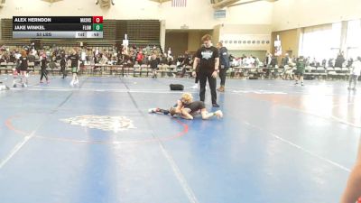 53 lbs Rr Rnd 2 - Alex Herndon, Mat Assassins - K3 vs Jake Winkel, F.L.O.W. - K3