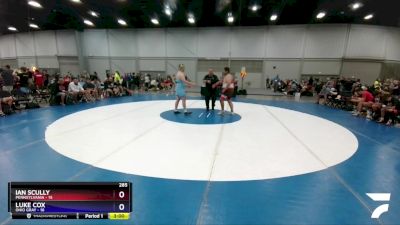 285 lbs Round 1 (8 Team) - Ian Scully, Pennsylvania vs Luke Cox, Ohio Gray