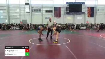 123 lbs Round Of 16 - Luke Augustus, Newberg vs Colin Attaway, Team FCA