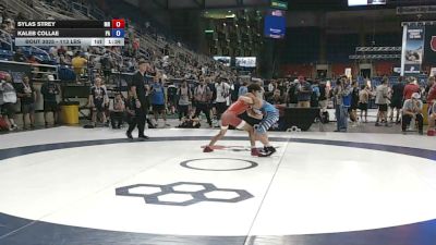 113 lbs Champ. Rd Of 128 - Sylas Strey, Minnesota vs Kaleb Collae, Pennsylvania