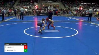 52 lbs Prelims - Roman Lopez, Whitted Trained vs Dominic Schuman, Mat Assassins WC