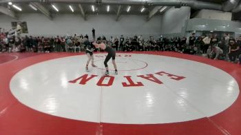 120 lbs Cons. Round 2 - Zayden Davis, Woodland Park vs Andrew Cockroft, Platte Valley