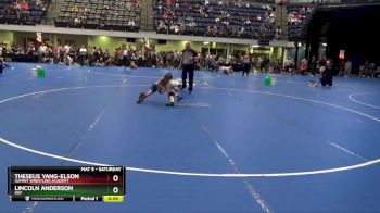 45 lbs Round 3 - Theseus Yang-Elson, Summit Wrestling Academy vs Lincoln Anderson, DGF