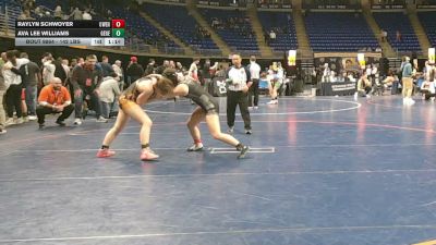 142 lbs Final - Raylyn Schwoyer, Owen J. Roberts vs Ava Lee Williams, General McLane