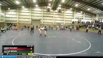 132 lbs Cons. Semi - Jaxon McCurdy, Uintah vs Sutton Brown, Syracuse