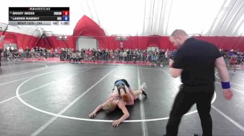 144 lbs Quarterfinal - Brody Miess, Combat WC School Of Wrestling vs Landen Ramsey, Askren Wrestling Academy
