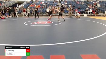 109 lbs Cons. Round 9 - Bodey Gibbs, Columbia Station vs Traevon Ducking, Brownsburg