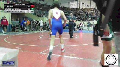 120 lbs Consi Of 32 #2 - Jt Halbert, Bixby vs Arnold Sepulveda, Enid Junior High