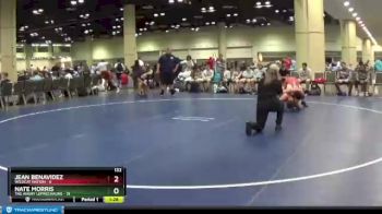132 lbs Champ Round 1 (16 Team) - Nate Morris, THE Angry Leprechauns vs Jean Benavidez, Wildcat Nation