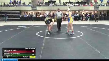 165 lbs Cons. Round 3 - Marta Craviotto, Martin Luther vs Taylor Schulz, Rice Lake