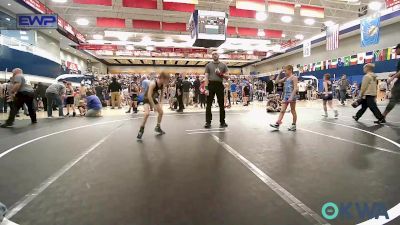 58-61 lbs Quarterfinal - Grant Dennis, D3 Wrestling Cluib vs Lukas Ruzicka, El Reno Wrestling Club