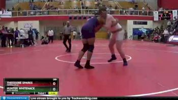 285 lbs Semifinal - Theodore Sparks, Merrillville vs Hunter Whitenack, New Prairie