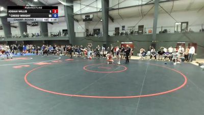 Junior Boys GR - 132 lbs Champ. Round 1 - Josiah Willis, IL vs Creed Wright, WA