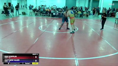 250 lbs Round 1 (8 Team) - Max Kopplin, Iowa vs Matthew Alles, Utah