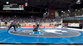 165 lbs Cons. Round 2 - Gavin Becker, South Oldham vs RJ Wrenn, Meade County