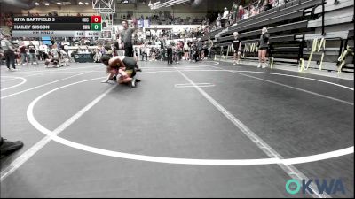 135 lbs Rr Rnd 3 - Kiya Hartfield 3, OKC Saints Wrestling vs Hailey Sisson, Shelton Wrestling Academy
