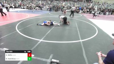 73 lbs Quarterfinal - Gavin Wells, Damonte Mustangs WC vs Ryan Hotchkiss, Durham Wrestling