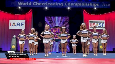 Kansas City Athletic Cheer - Platinum [2025 L6 Limited Senior XSmall Semis] 2025 The Cheerleading Worlds