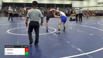 160 lbs Prelims - Jack Dinberg, FL vs Colby Isabelle, NH