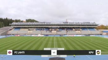 Full Replay: 2019 FC Lahti vs Kokkolan Palloveikot | Veikkausliiga Challenger