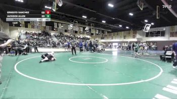 120 lbs Cons. Round 2 - Ernesto Sanchez, Corona Centennial vs Jackson Allen, El Camino Real