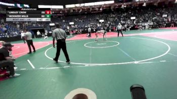 116 lbs 1st Place Match - McKinzee Mills, OGC1 vs Lindley Crow, FFWA