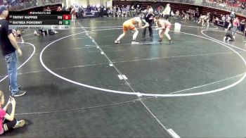 150 lbs Champ. Round 2 - Raynea Pokorny, Central Valley vs Tritny Kappes, Pin For Win