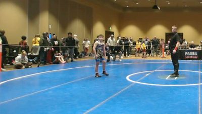 82 lbs Cons. Sub-semis - Gus Caruso, AISIG vs Carter Watson, Malvern Wrestling Club
