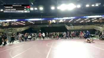 100 lbs Cons. Round 3 - Zoelie Bui, Parrish High School vs Lillian Carter, Osceola (Kissimmee)
