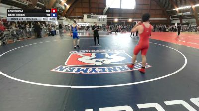 152B lbs Rr Rnd 5 - Sam Radez, Journeymen vs Gabe Cohen, Vhw