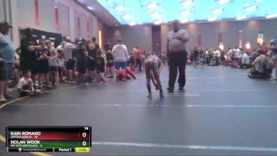 78 lbs Round 3 (4 Team) - Kain Romano, Untouchables vs Nolan Wook, MO Outlaws Black