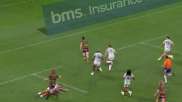 Tim Ryan Scores For The Queensland Reds Against The Blues In 2024 Super Rugby Pacific