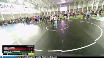 69 lbs Cons. Semi - Violette Chapman, Mat Demon WC vs Lilly Carter, Montana