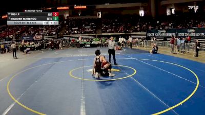 D 1 126 lbs Champ. Round 1 - Braiden Marengo, Dutchtown vs Tus Le, Riverdale