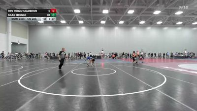 120 lbs Round Of 32 - Ryu Renzo Calderon, TX vs Silas Hesske, NC