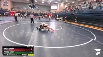 106 lbs Quarterfinal - Zach Siatka, McKinney Boyd vs Angel Luna, Norman North