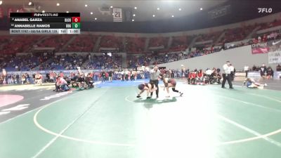 6A/5A Girls 135 Cons. Round 1 - Annabelle Ramos, David Douglas Girls vs Anabel Garza, Glencoe Girls