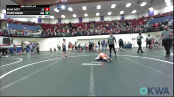 52 lbs Semifinal - Elias Doty, Lexington Wrestling Club vs Ryker Green, Lions Wrestling Academy