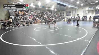 140 lbs Champ. Round 1 - Lara Gulieanna, Orange Vista vs Valerie Ramirez, Tahquitz