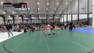 Junior FK - 175 lbs Semis - Gage Blakeslee, Washington vs Grant Oliver, Whatcom Wrestling Academy