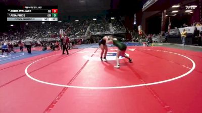 190 lbs Cons. Round 2 - Ardis Wallace, Sheridan vs Adia Price, Green River