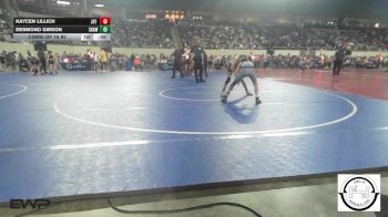 87 lbs Consi Of 16 #2 - KAYCEN LILLICH, Jay Junior High vs Desmond Gibson, Shawnee Wrestling