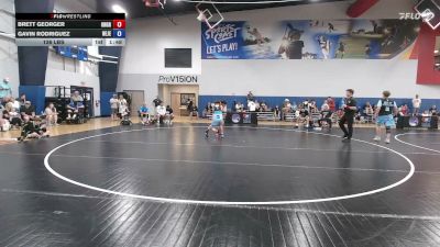 126 lbs Brett Georger, Ohio Grey vs Gavin Rodriguez, New Jersey