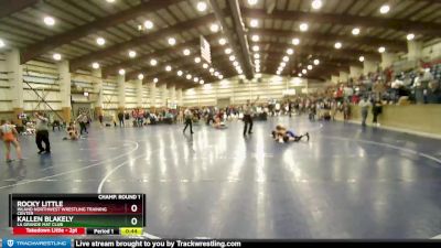 97 lbs Champ. Round 1 - Rocky Little, Inland Northwest Wrestling Training Center vs Kallen Blakely, La Grande Mat Club